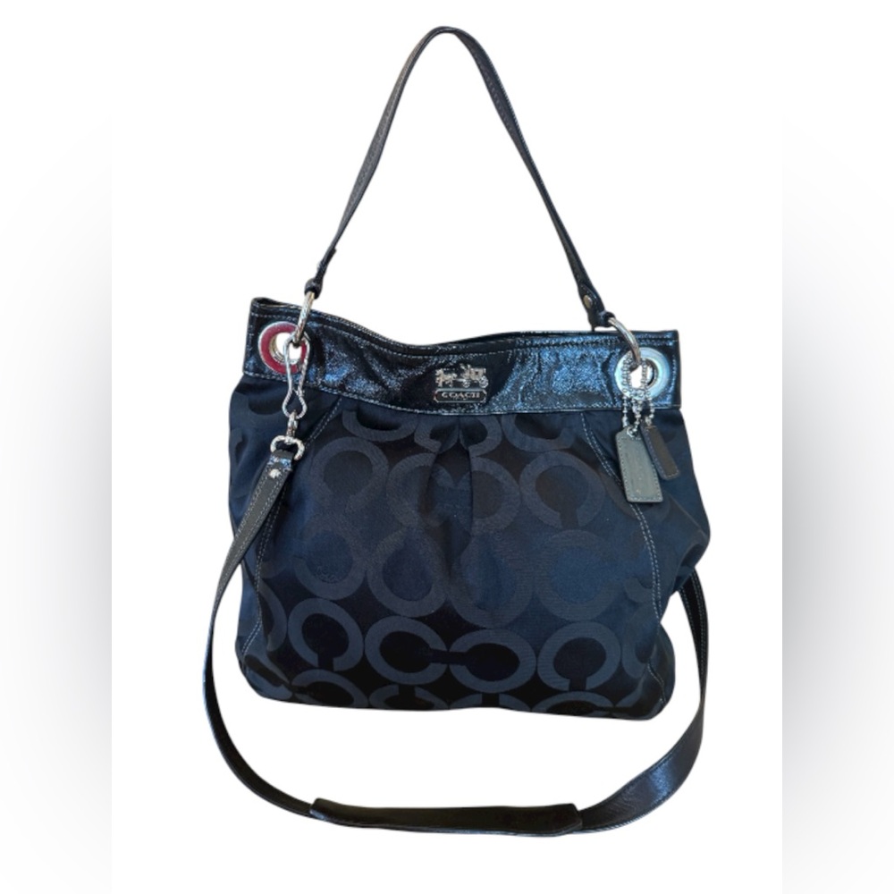 Vintage Coach Black Shoulder Bag